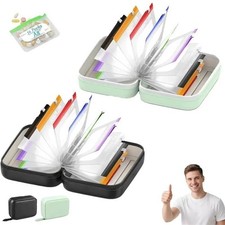 A8 Pill Pouch Set Waterproof Travel Pill Organizer 14 Day Pill Pouches Portable picture