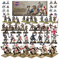 Victrix Medieval Warband Pillage The Barons War 28mm Knights Wargame Miniatures picture