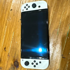 Nintendo Switch OLED Model Console White Joy-Con 64GB 1080p Dock Case picture