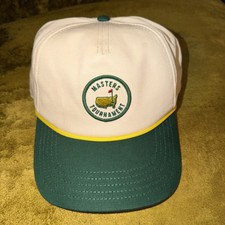 2025 Retro Masters Rope Hat NWT Yellow/Green American Needle Scottie Scheffler picture