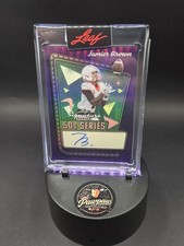 2026 Leaf Signature 50s Series Jamier Brown Auto Autograph #d 1/1 picture
