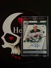 2022-23 Matt Boldy Future Watch Auto /999 Rookie SP Authentic #101 Wild RC UD  picture