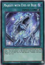 Majesty with Eyes of Blue - LCKC-EN031 - Secret Rare - Unlimited Ed. - NM/M picture