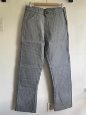 Vintage Dickies Made in USA Deadstock RARE Herringbone Work Pants 32x32, NWT picture