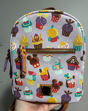 Disney parks Dooney & Bourke Disney Character Cupcakes Print Mini Backpack picture