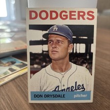 1964 Topps - Don Drysdale #120 Ex picture