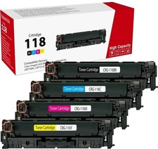 HY 118 Toner Black Cyan Magenta Yellow 118BK 118C 118M 118Y MF8350Cdn MF8380Cdw picture
