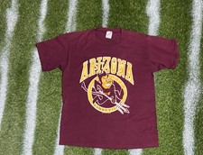 Vintage Arizona State Tshirt Large Jerzees  80s NCAA picture