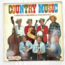 Country Music Lester Flatt Earl Scruggs Foggy Mountn Vinyl LP Album Mercury 1958 picture