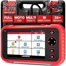 LAUNCH CRP129MT Pro Motorcycle Scanner Tool for Honda Yamaha Polaris Suzuki BMW picture