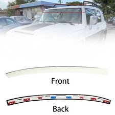 For Toyota FJ Cruiser 07-14 Upper Outer Moulding Trim Front Top Windshield White picture