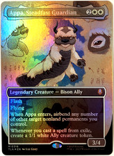 MTG Appa, Steadfast Guardian (Borderless Foi) Avatar: The Last Airbender 316 NM picture