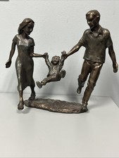 Mark Hopkins Bronze Sculpture “1,2,3 Jump” Signed Limited Edition 394/950 Family picture