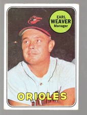 Earl Weaver 1969 Topps #516 RC picture
