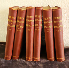 David Hume History of England 6-Volume Hardcover Set Harper & Brothers NY picture