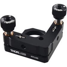 NEW Thorlabs KM100 Kinematic Mirror Mount for 1 Inch Optics Two Adjusters picture