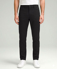 Luluemon Men’s Black ABC Slim-Fit 5 Pocket Pant  Waist 36 picture