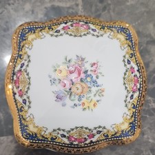 an authentic vintage fine porcelain trinket box from Impéria Limog picture
