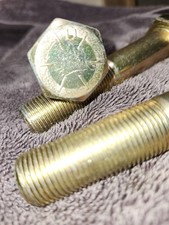3/4 - 14x4 Grade 8 Bolts. LOT OF 10 BOLTS picture