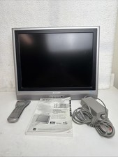 Sharp Aquos LC-20S1U-S LCD TV, 20” Television Vintage Retro Gaming W/ Remote picture