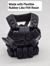 3d Printed MODERN COMMANDO VEST 1:12 SCALE 6