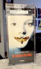 SILENCE OF THE LAMBS (1991) VHS - IGS GRADED - ORION HOME VIDEO - FIRST RELEASE picture