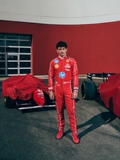 Monza Charles Leclerc Halloween Costume  Go Kart Racing suit  ,Racing Costume picture