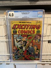 Exciting Comics #49 CGC 4.0 Alex Schomburg Cover 1946 Golden Age Black Terror GA picture