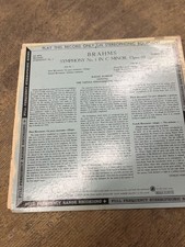 Rafael Kubelik, Brahms: Symphony No. 1, London CS 6016, 1959 Classical, Blueback picture
