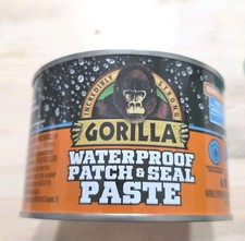 Gorilla 109404 Waterproof Patch & Seal Paste, Black, 1 Lb. - Quantity 1 picture