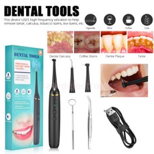 New Precise Electric Sonic Dental Scaler Plaque Tartar Tooth Stain Remover Tool picture