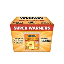 Hothands Super Warmers Air Activated Long Lasting Heat Up To 18 50 pack Exp 2030 picture