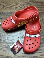 Lighting McQueen Adult Men Sizes 11 (Lights Working) 100% Authentic pin picture