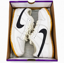 Nike SB Dunk Low Pro White Black Gum CD2563-101 Men’s Size 10 OG Box picture