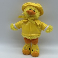 Gund Quacklin Quacks Plush Stuffed Duck In Rain Gear, 5.5” Tall picture