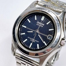 Citizen Junction EcoDrive Fudo Watch Men's Silver/Black Used picture