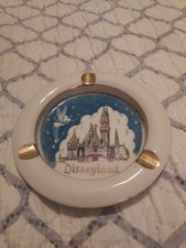 Vintage 1960s Disneyland Ashtray Sleeping Beauty Castle Walt Disney Productions picture