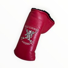 Vintage Old Course St Andrews Red Blade Putter Headcover AM&E picture