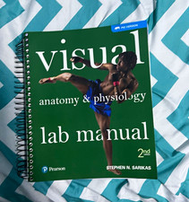 Pearson Visual Anatomy & Physiology Lab Manual Pig Version 2nd Ed Spiral 2017 picture