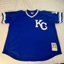 KC Royals Mitchell & Ness MLB Throwback Jersey 1989 #16 Bo Jackson 3X - NWOT picture