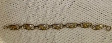 Danecraft(?) Vintage Leaf Bracelet picture