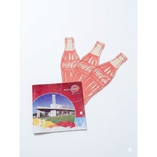 Vintage Coca-Cola Memorabilia Lot 2008 Museum Guide & 1991 Bottle Raffle Tickets picture