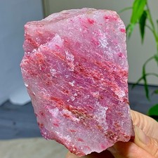316G Natural rhodonite Gorgeous rough raw Crystal Mineral Specimen picture