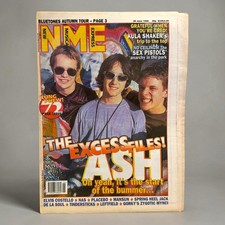 Vintage NME Magazine June 29 1996 Ash Cover Sex Pistols Kula Shaker Nas Britpop picture