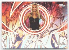 2025 Topps Universe WWE #182 Stacy Keibler Orange Warp #/25 picture