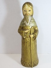Vintage Schmid Bros Joseph Gold Paper Mache Composite Christmas Japan 10