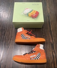 Virgil Abloh Off White 3.0 Temperature 2018 Sneakers Men’s Size 11.5 45 Orange picture