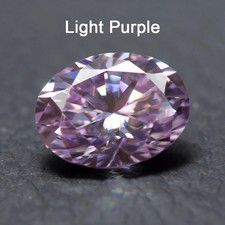 5CT Moissanite Loose Stone VVS1 Oval Cut Multiple Colors Passes Tester Gemstone picture