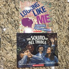 Looking Like Me by Walter Dean Myers & The Sound Of All Things By Myron Uhlberg picture