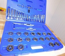 Interstate 41 Pc Tap & Non-Adjustable Round Die Set 1/8-27 to 3/4-16 63328470 picture